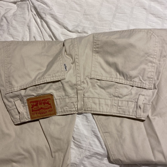 Green/Cream high waisted jeans - Picture 4 of 4